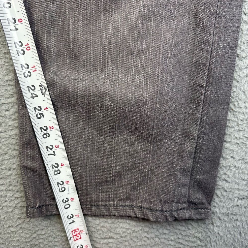 Akademiks Jeans Mens 38 Gray True Fit Lot 009 Straight Denim Grunge 34x31 - Picture 10 of 16
